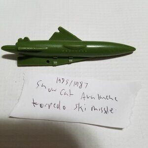Snow Cat Avalanche Torpedo Ski Missile G.I. Joe Cobra 1985 1987 V1 Hasbro Parts